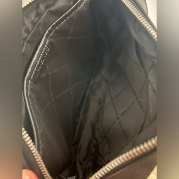 Michael Kors Black Medium Size Camera Crossbody Bag - Picture 6 of 9